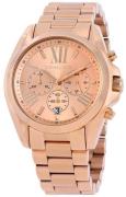 Michael Kors Dameklokke MK5503 Bradshaw Rosegullfarget/Rose-gulltonet