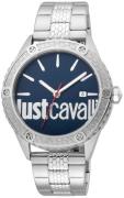 Just Cavalli Herreklokke JC1G080M0065 Blå/Stål Ø44 mm