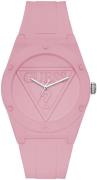 Guess Dameklokke W0979L5 Rosa/Gummi Ø42 mm