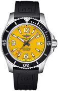 Breitling Herreklokke A17367021I1S1 Superocean 44 Gul/Gummi Ø44 mm