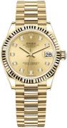 Rolex Dameklokke 278278-0009 Datejust 31 Gulltonet/18 karat gult gull