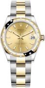 Rolex Dameklokke 278343RBR-0013 Datejust 31 Gulltonet/18 karat gult