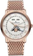 Blancpain Herreklokke 6654-3642-MMB Villeret Hvit/18 karat rosé gull