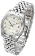 Rolex Dameklokke 178274-0017 Datejust Lady 31 mm Sølvfarget/Stål