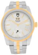 Tudor Herreklokke 57003-0006 Glamour Double Date Sølvfarget/18 karat