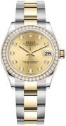 Rolex Dameklokke 278383RBR-0025 Datejust 31 Gulltonet/18 karat gult