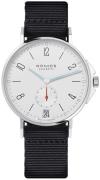 Nomos Glashütte Herreklokke N-551 Ahoi Hvit/Tekstil Ø40 mm