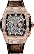 Hublot Herreklokke 641.OX.0183.LR.1704 Big Bang 42Mm Sort/Gummi