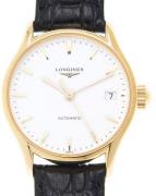 Longines Dameklokke L4.360.2.12.2 Lyre Hvit/Lær Ø25 mm