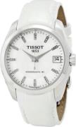 Tissot Dameklokke T035.207.16.116.00 T-Trend Hvit/Lær Ø32 mm