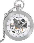 Tissot T853.405.19.412.00 T-Pocket 1920 Mechanical Sølvfarget Ø49 mm