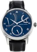 Maurice Lacroix Herreklokke MP6588-SS001-431-1 Masterpiece Blå/Lær