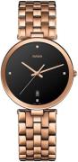 Rado Herreklokke R48889714 Florence Sort/Rose-gulltonet stål Ø38 mm