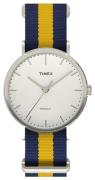 Timex TW2P90900 Weekender Hvit/Stål Ø41 mm