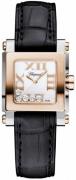 Chopard Dameklokke 278516-6001 Happy Sport Hvit/Lær 31x24 mm