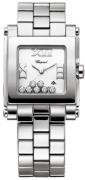 Chopard Dameklokke 278496-3001 Happy Sport Sølvfarget/Stål Ø27 mm