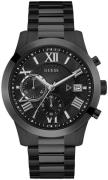 Guess Herreklokke GW0668G5 Sort/Stål Ø42 mm