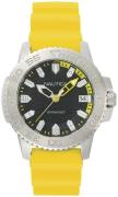 Nautica Herreklokke NAPKYW003 Sort/Gummi Ø45 mm