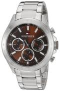 Tommy Hilfiger Herreklokke 1791229 Hudson Brun/Stål Ø44 mm