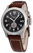 Hamilton Herreklokke H77415533 Khaki Sort/Lær Ø40 mm