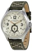 Hamilton Herreklokke H76655723 Aviation Beige/Lær Ø45 mm