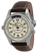 Hamilton Herreklokke H77525553 Khaki Navy UTC Beige/Lær Ø42 mm