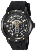 Invicta Herreklokke 22632 Sort/Gummi Ø46 mm