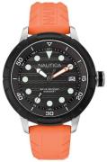 Nautica Herreklokke A16598G NMX Sort/Resinplast Ø49 mm