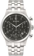 Bulova Herreklokke 96B357 Classic Sort/Stål Ø43 mm