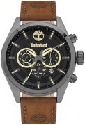 Timberland Herreklokke TBL16062JYU.02 Sort/Lær Ø45 mm