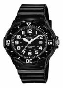 Casio Herreklokke LRW-200H-1BVEF Collection Sort/Resinplast Ø34.2 mm