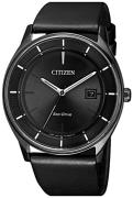 Citizen Herreklokke BM7405-19E Eco Drive 180 Sort/Lær Ø40 mm