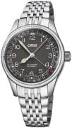 Oris 01 754 7749 4064-07 8 17 22 Aviation Sort/Stål Ø36 mm