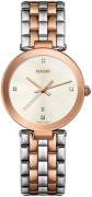 Rado Dameklokke R48873733 Florence Sølvfarget/Rose-gulltonet stål