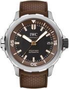 IWC Herreklokke IW341002 Aquatimer Sort/Gummi Ø44 mm