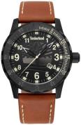 Timberland Herreklokke TBL15473JLB02 Sort/Lær Ø46 mm