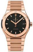 Hublot Herreklokke 510.OX.1180.OX Classic Fusion Sort/18 karat rosé