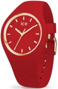 Ice Watch 016263 Ice Glam Colour Rød/Gummi Ø34 mm