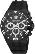 Roberto Cavalli by Franck Muller Herreklokke RC5G016P0035 Sort/Gummi