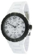 Guess Herreklokke W11594G4 Rush Hvit/Plast Ø38 mm