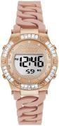 Guess Dameklokke GW0338L2 Blush Rosegullfarget/Gummi Ø38 mm