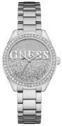 Guess Dameklokke W0987L1 Dress Sølvfarget/Stål Ø36 mm