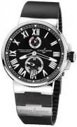 Ulysse Nardin Herreklokke 1183-122-3-42 Marine Collection Sort/Gummi