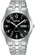 Lorus Herreklokke RXN73DX5 Classic Sort/Stål Ø38 mm