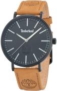 Timberland Herreklokke TDWGA2103704 Kinsley Sort/Lær Ø42 mm