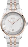 Hugo Boss Herreklokke 1513738 Sølvfarget/Rose-gulltonet stål Ø41 mm