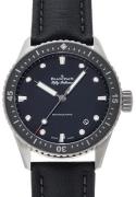 Blancpain Herreklokke 5000-1230-B52A Sport Sort/Tekstil Ø43 mm