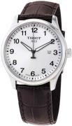 Tissot Herreklokke T116.410.16.037.00 T-Classic Sølvfarget/Lær Ø42