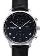 IWC Herreklokke IW371447 Portuguese Sort/Lær Ø40.9 mm