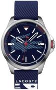 Lacoste Herreklokke 2010940 Capbreton Blå/Gummi Ø46 mm